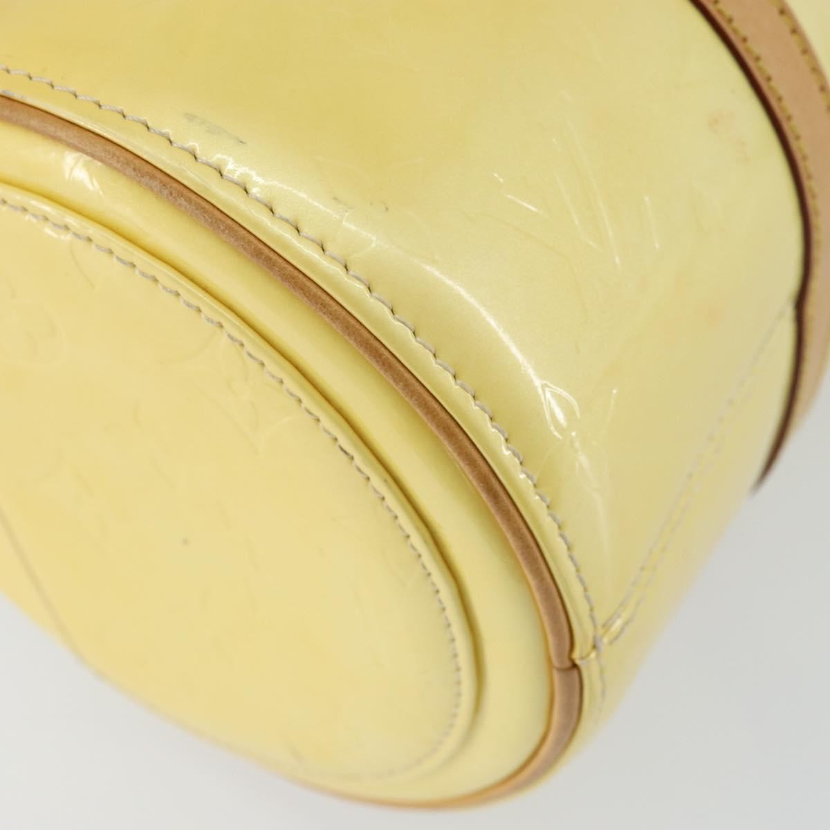 Louis Vuitton Bedford Handbag Monogram Vernis, BEIGE, PATENT_LEATHER, Handbag