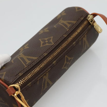 Louis Vuitton Papillon Pochette Monogram Canvas, BROWN, CANVAS, Handbag