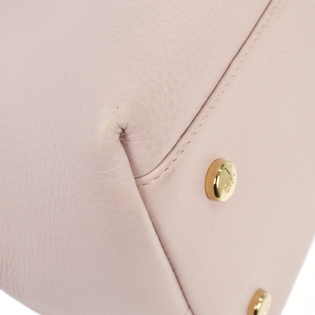 Christian Dior Granville Satchel Leather, PINK, CALFSKIN, Handbag