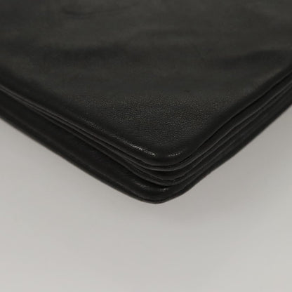 Celine Trio Crossbody Bag Leather, BLACK, LEATHER, Crossbody bag