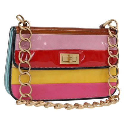 Chanel 2.55 Shoulder bag Patent Leather, MULTICOLOUR, PATENT_LEATHER, Shoulder bag