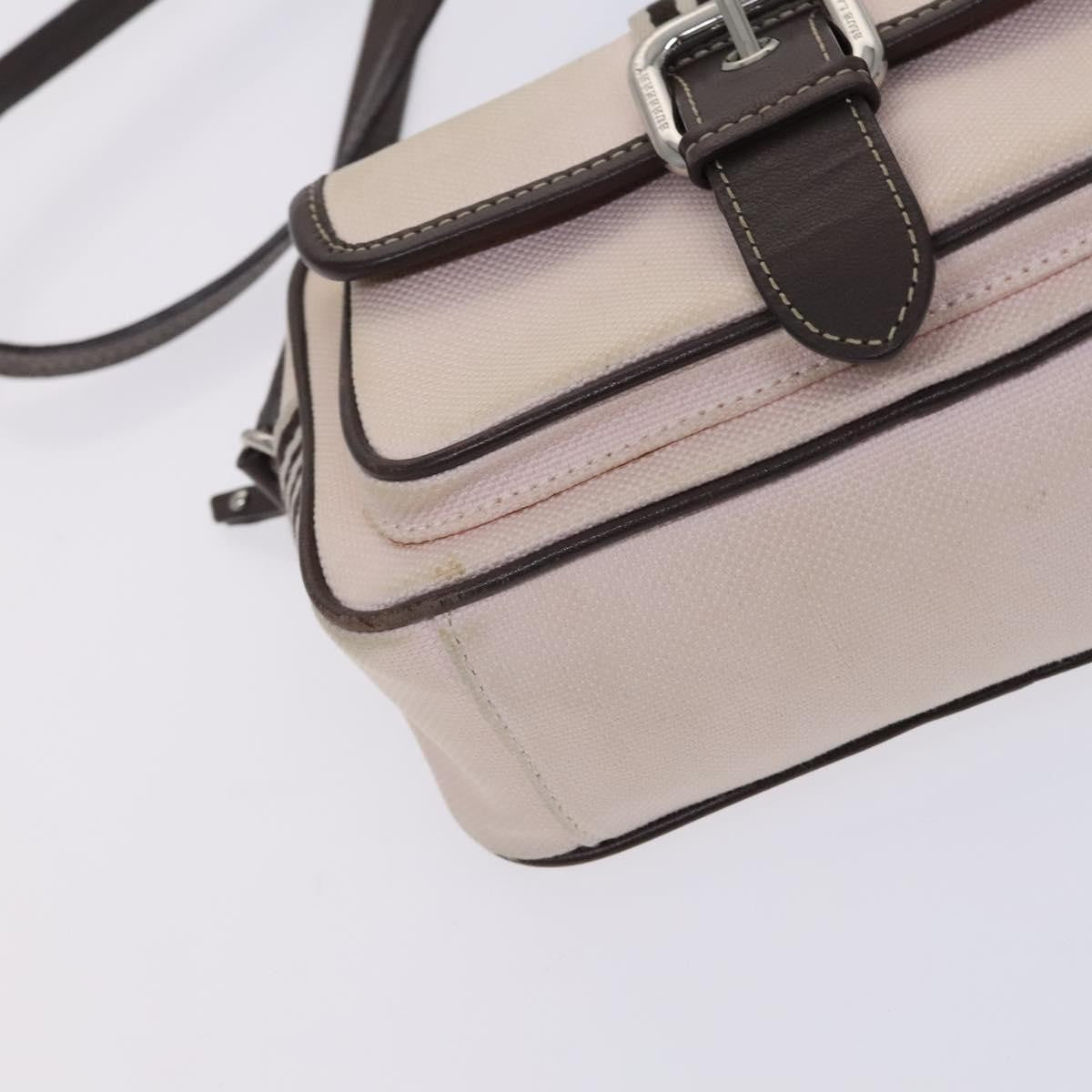 Burberry Nova Check Blue Label Canvas, PINK, CANVAS, Shoulder bag