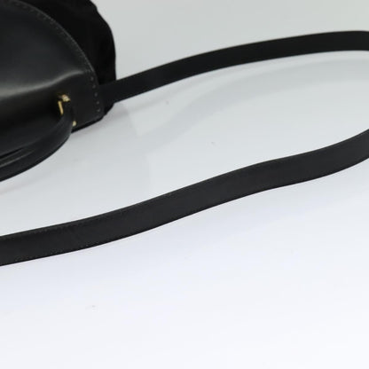 Salvatore Ferragamo Flap Handbag Leather, BLACK, LEATHER, Handbag