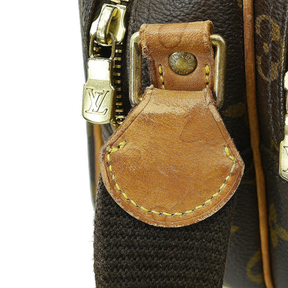 Louis Vuitton Reporter Bag Monogram Canvas, BROWN, CANVAS, Shoulder bag