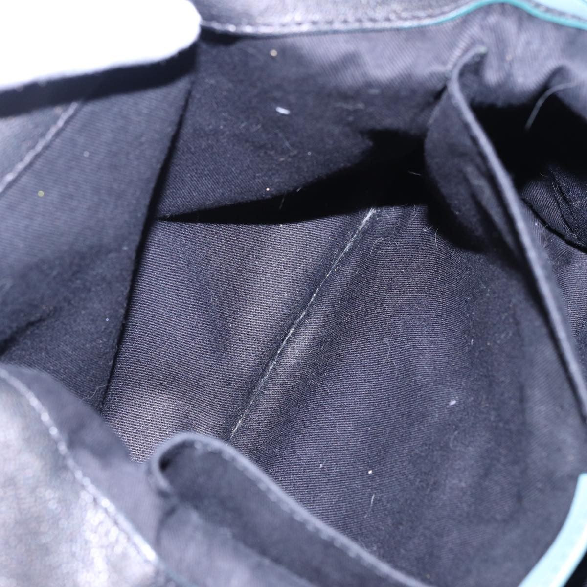 Chloe Vintage Shoulder Bag Leather, TURQUOISE, LEATHER, Shoulder bag