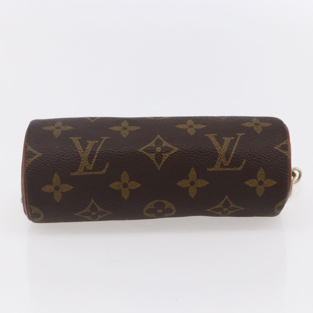 Louis Vuitton Papillon Handbag Monogram Canvas, BROWN, CANVAS, Clutche & pouche
