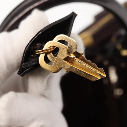 Louis Vuitton Alma Handbag Monogram Vernis, PURPLE, PATENT_LEATHER, Handbag