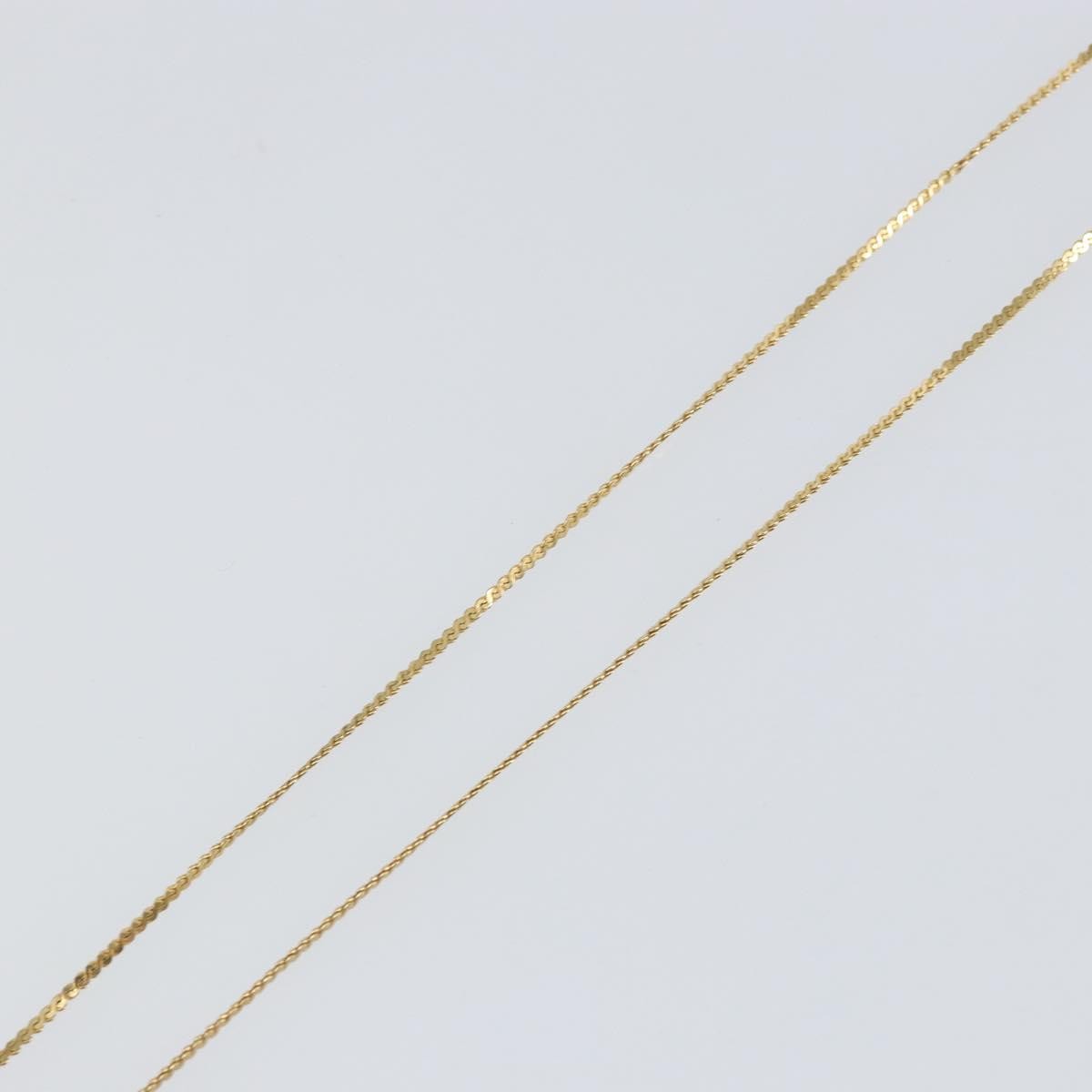 Christian Dior CD Pendant Necklace Metal, GOLD, METAL, Necklace