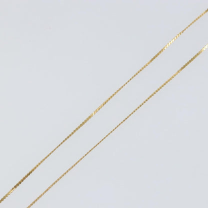 Christian Dior CD Pendant Necklace Metal, GOLD, METAL, Necklace