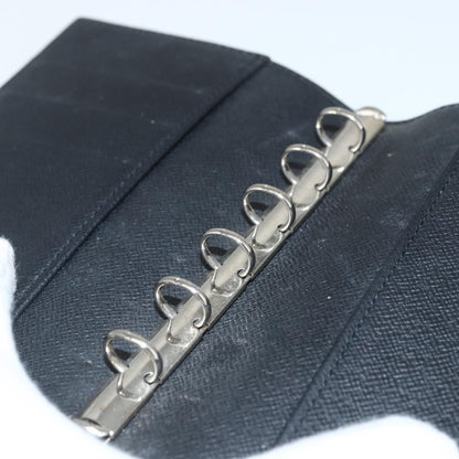 Louis Vuitton Agenda Cover Epi Leather, BLACK, LEATHER, Wallets