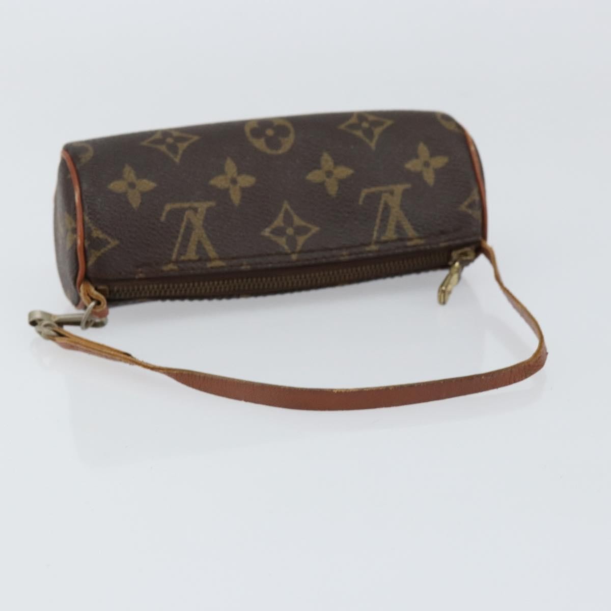 Louis Vuitton Papillon Pochette Monogram Canvas, BROWN, CANVAS, Clutche & pouche