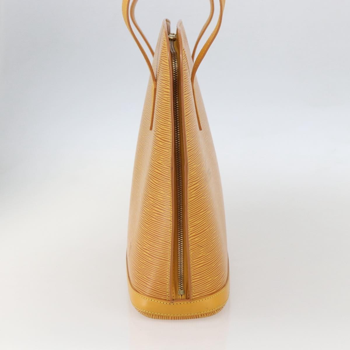 Louis Vuitton Lussac Handbag Epi Leather, YELLOW, LEATHER, Shoulder bag
