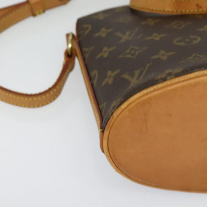 Louis Vuitton Drouot Handbag Monogram Canvas, BROWN, CANVAS, Handbag