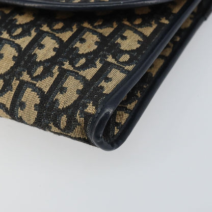 Christian Dior Vintage CD trotter Shoulder bag Canvas, NAVY, CANVAS, Shoulder bag