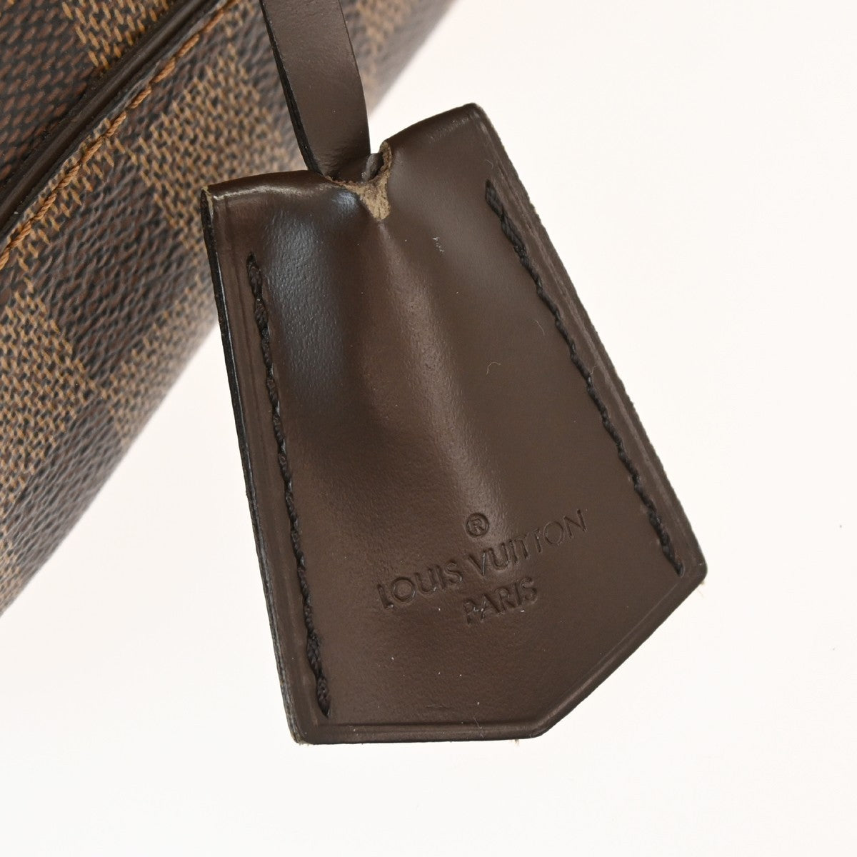 Louis Vuitton Duomo Boston Bag Damier, BROWN, CANVAS, Handbag