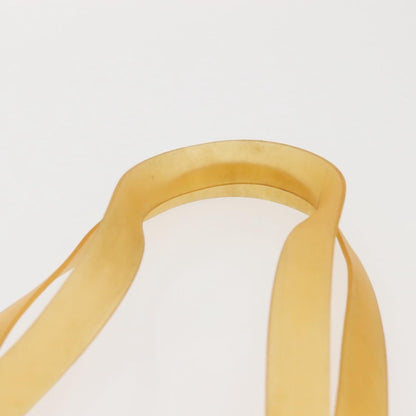 Chanel Jelly Tote Rubber, YELLOW, RUBBER, Tote bag