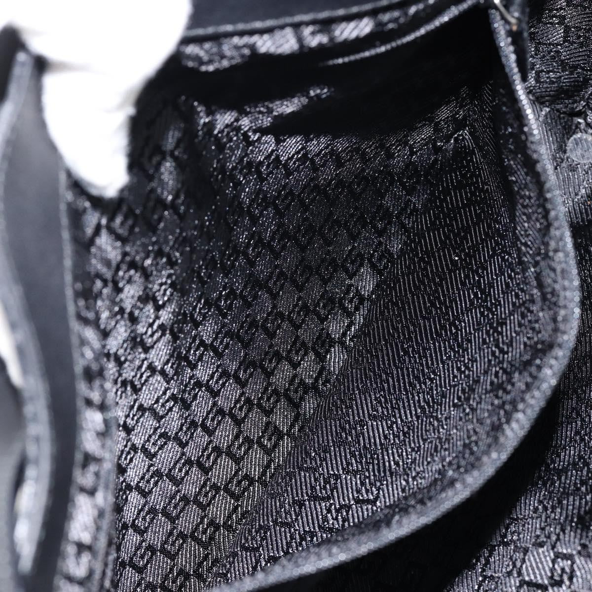 Gucci Jackie Original Shoulder Bag Leather Leather, BLACK, SUEDE, Shoulder bag