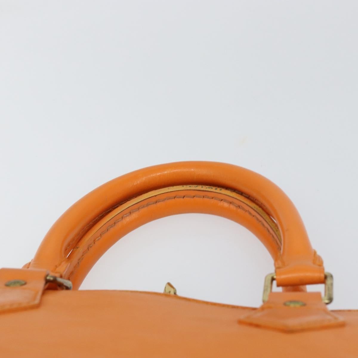 Louis Vuitton Vintage Alma Handbag Epi Leather, ORANGE, LEATHER, Handbag