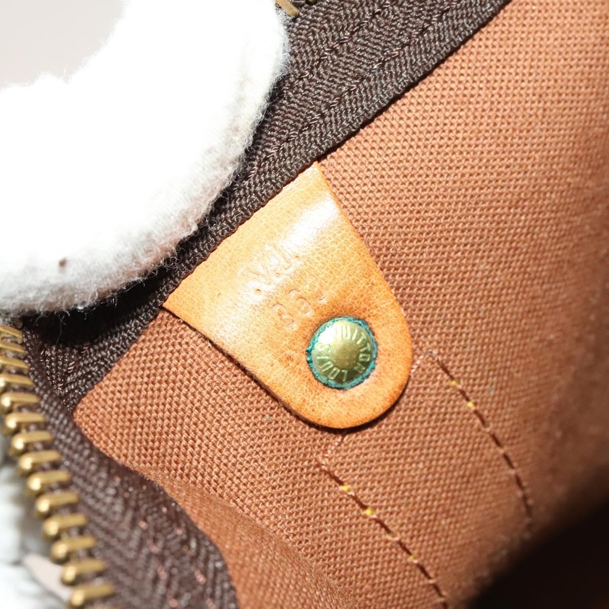Louis Vuitton Keepall Bag Monogram Canvas, BROWN, CANVAS, Travel bag