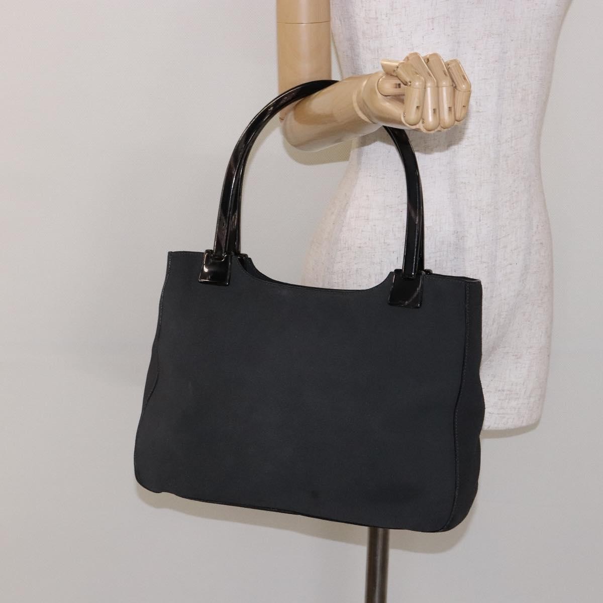 Prada Vintage Tote Suede, GRAY, SUEDE, Tote bag
