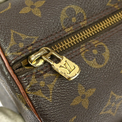 Louis Vuitton Papillon Handbag Monogram Canvas, BROWN, CANVAS, Handbag