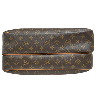 Louis Vuitton Reporter Bag Monogram Canvas, BROWN, CANVAS, Crossbody bag