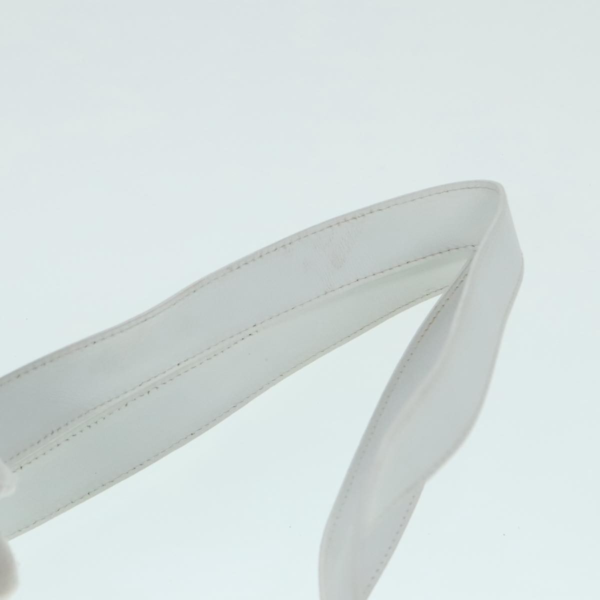 Salvatore Ferragamo Gancini Backpack Leather, WHITE, LEATHER, Backpack