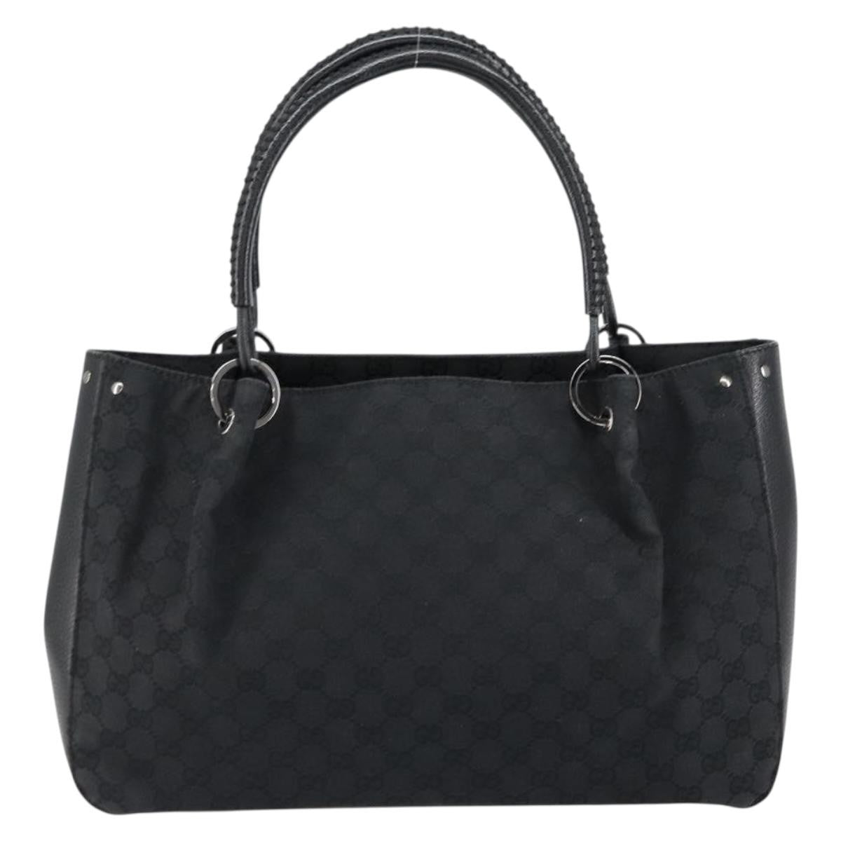 Gucci Vintage tote GG Canvas, BLACK, CANVAS, Tote bag