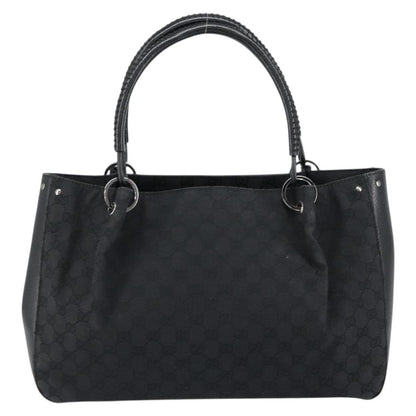 Gucci Vintage tote GG Canvas, BLACK, CANVAS, Tote bag