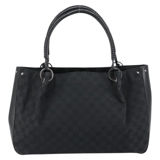 Gucci Vintage tote GG Canvas, BLACK, CANVAS, Tote bag