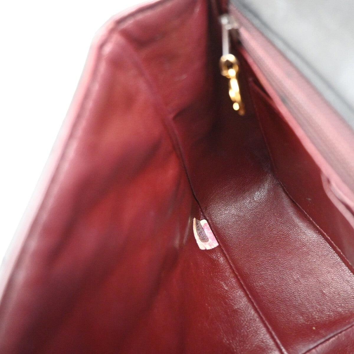 Chanel Vintage Square Classic Flap Bag Quilted Lambskin, BLACK, LEATHER, Shoulder bag