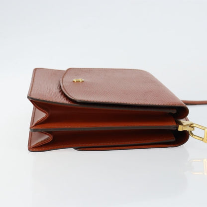 Louis Vuitton Grenelle Shoulder Bag Epi Leather, BROWN, LEATHER, Shoulder bag