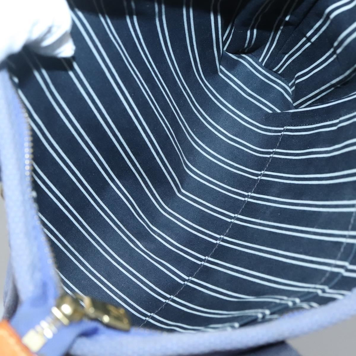 Louis Vuitton Antigua Tote Canvas, BLUE, CANVAS, Tote bag