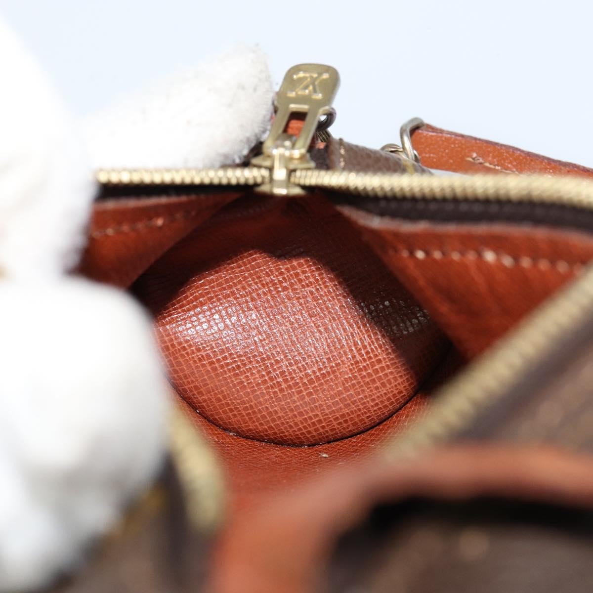 Louis Vuitton Papillon Pochette Monogram Canvas, BROWN, CANVAS, Clutche & pouche