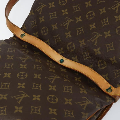 Louis Vuitton Saumur Handbag Monogram Canvas, BROWN, CANVAS, Shoulder bag