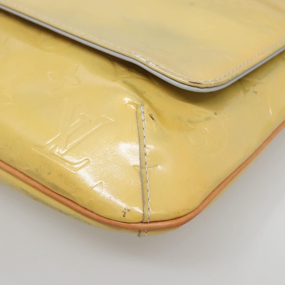 Louis Vuitton Thompson Street Handbag Monogram Vernis, BEIGE, PATENT_LEATHER, Shoulder bag