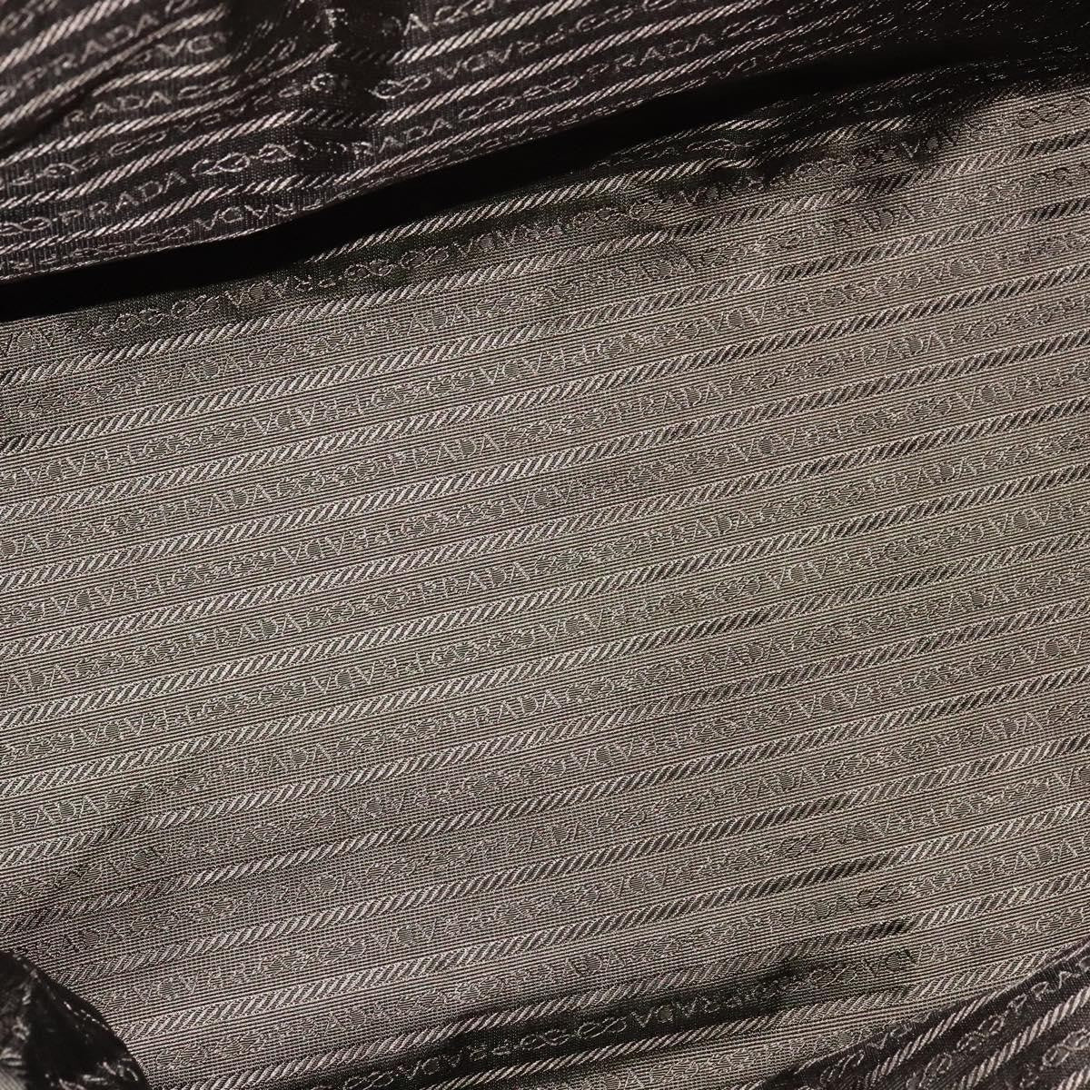 Prada Boston Bag Quilted tessuto, BROWN, NYLON, Travel bag