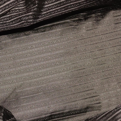 Prada Boston Bag Quilted tessuto, BROWN, NYLON, Travel bag