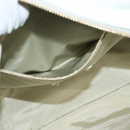 Loewe Chain Roller Handbag Leather, WHITE, LEATHER, Shoulder bag