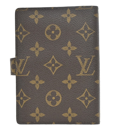Louis Vuitton Agenda Cover Monogram Canvas, BROWN, CANVAS, Toiletry Case