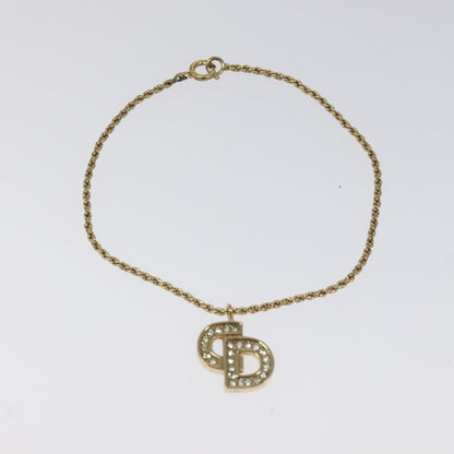 Christian Dior CD Logo Bracelet Metal, GOLD, METAL, Bracelet