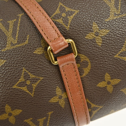 Louis Vuitton Papillon Handbag Monogram Canvas, BROWN, CANVAS, Handbag