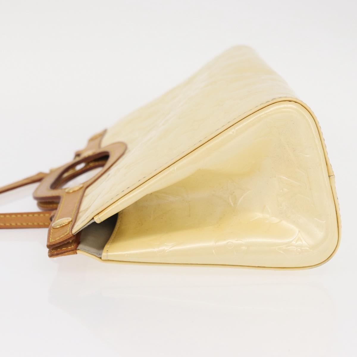 Louis Vuitton Roxbury Drive Handbag Monogram Vernis, YELLOW, PATENT_LEATHER, Handbag