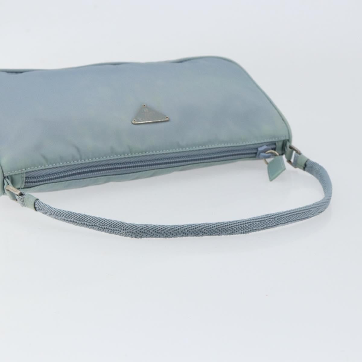 Prada Pochette Shoulder Bag Tessuto, BLUE, NYLON, Clutche & pouche