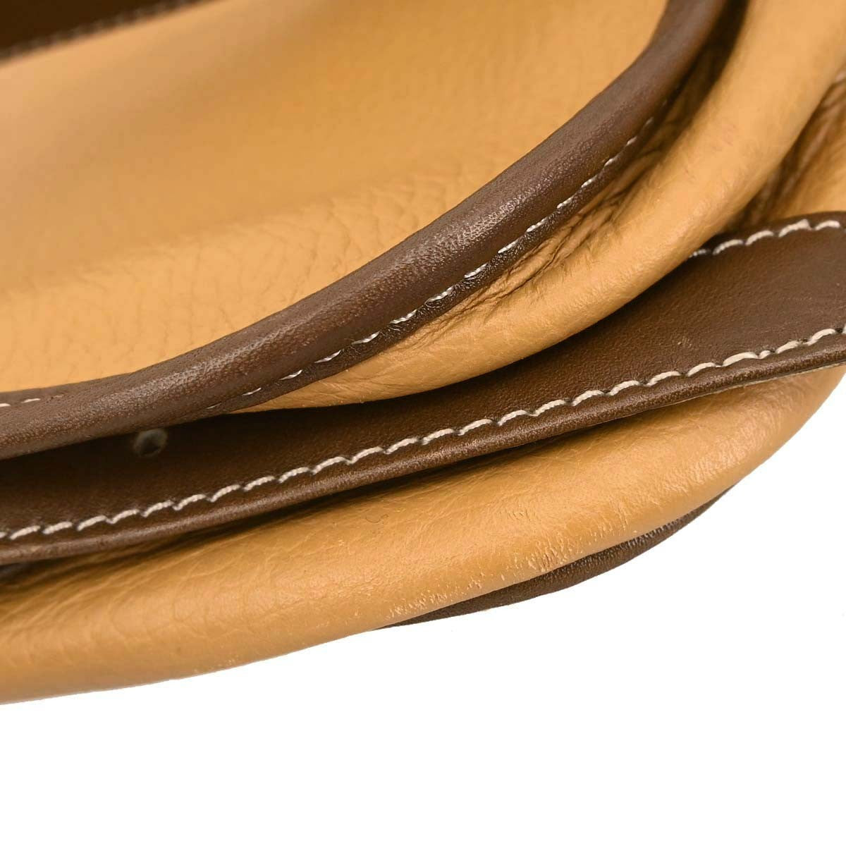 Loewe Anagram Shoulder Bag Leather, BROWN, LEATHER, Shoulder bag