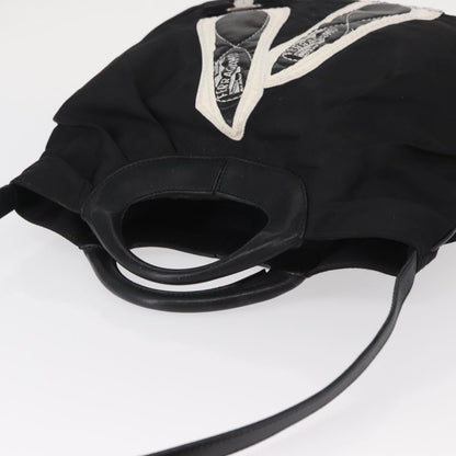 Salvatore Ferragamo Vala tote Nylon, BLACK, NYLON, Tote bag
