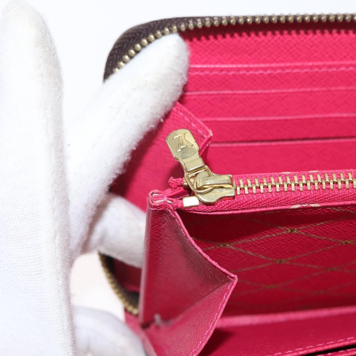 Louis Vuitton Zippy wallet Canvas, BROWN, CANVAS, Wallets