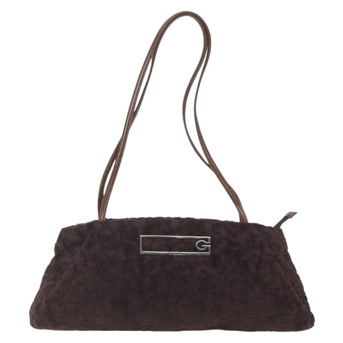Givenchy Vintage Handbag Cotton, BROWN, COTTON, Handbag