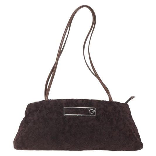 Givenchy Vintage Handbag Cotton, BROWN, COTTON, Handbag