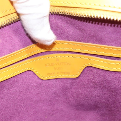 Louis Vuitton Saint Jacques Handbag Epi Leather, YELLOW, LEATHER, Handbag